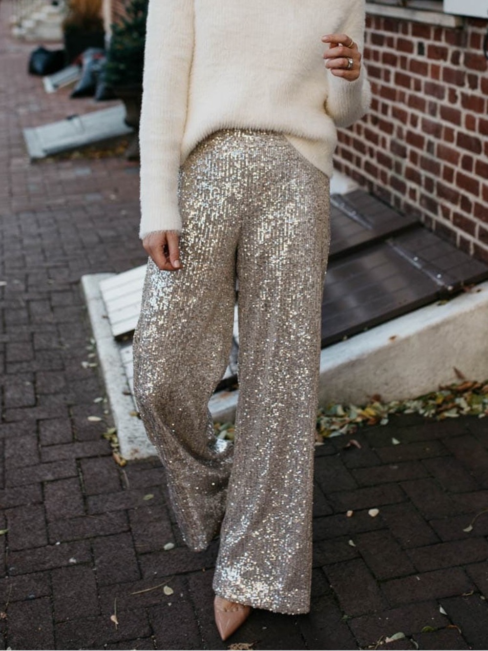 Banana Republic wide leg pant